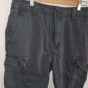 Old Navy gray cargo shorts